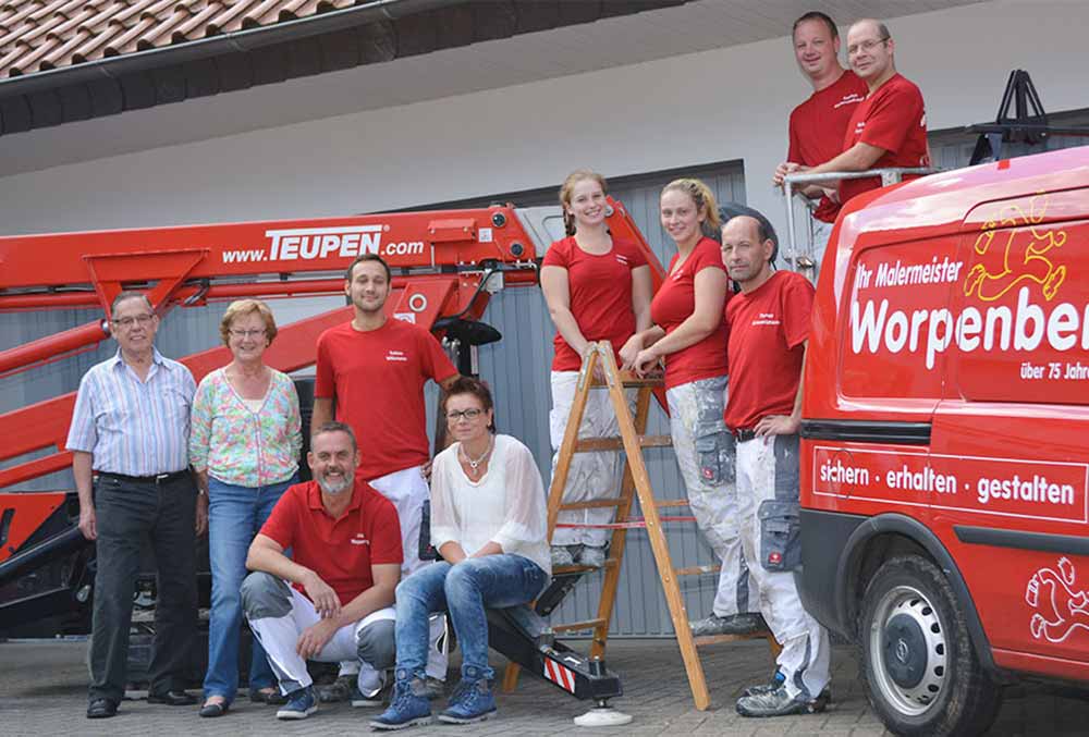 Worpenberg Maler Meisterbetrieb GmbH - Unser Team