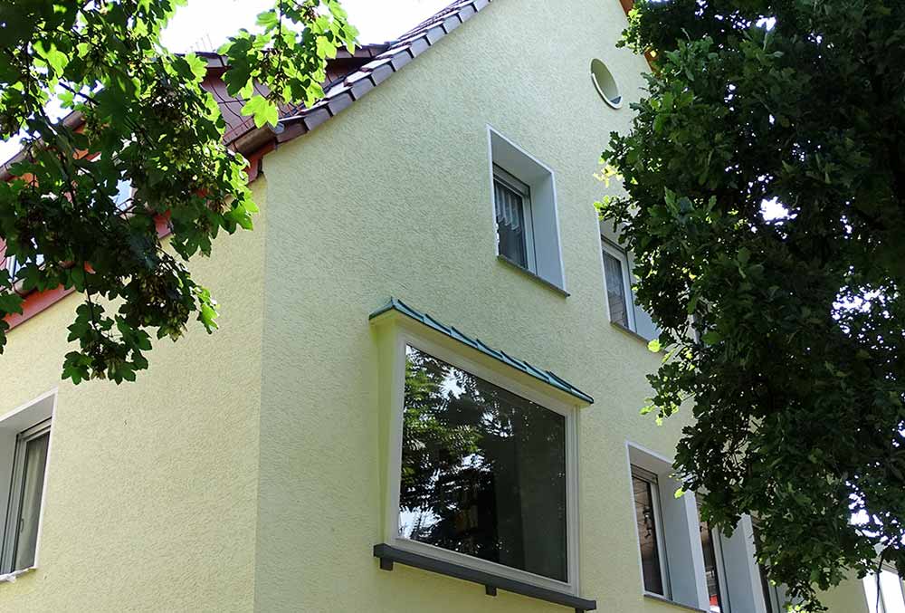 Energetische Fassadensanierung für das Wohnhaus